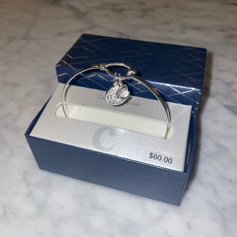 Initial C Silver Charm Bracelet
